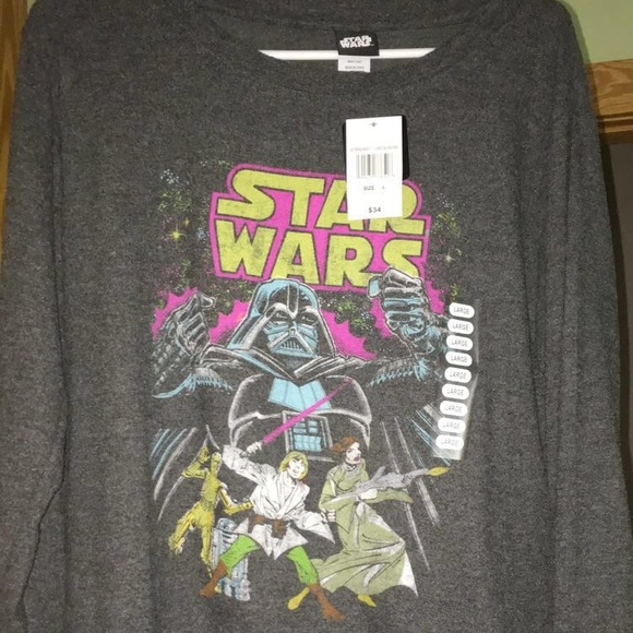 Star Wars Sweaters - Star Wars Women's Sweatshirt NWT